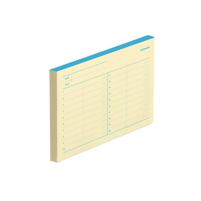 Memo Block Vocabulary